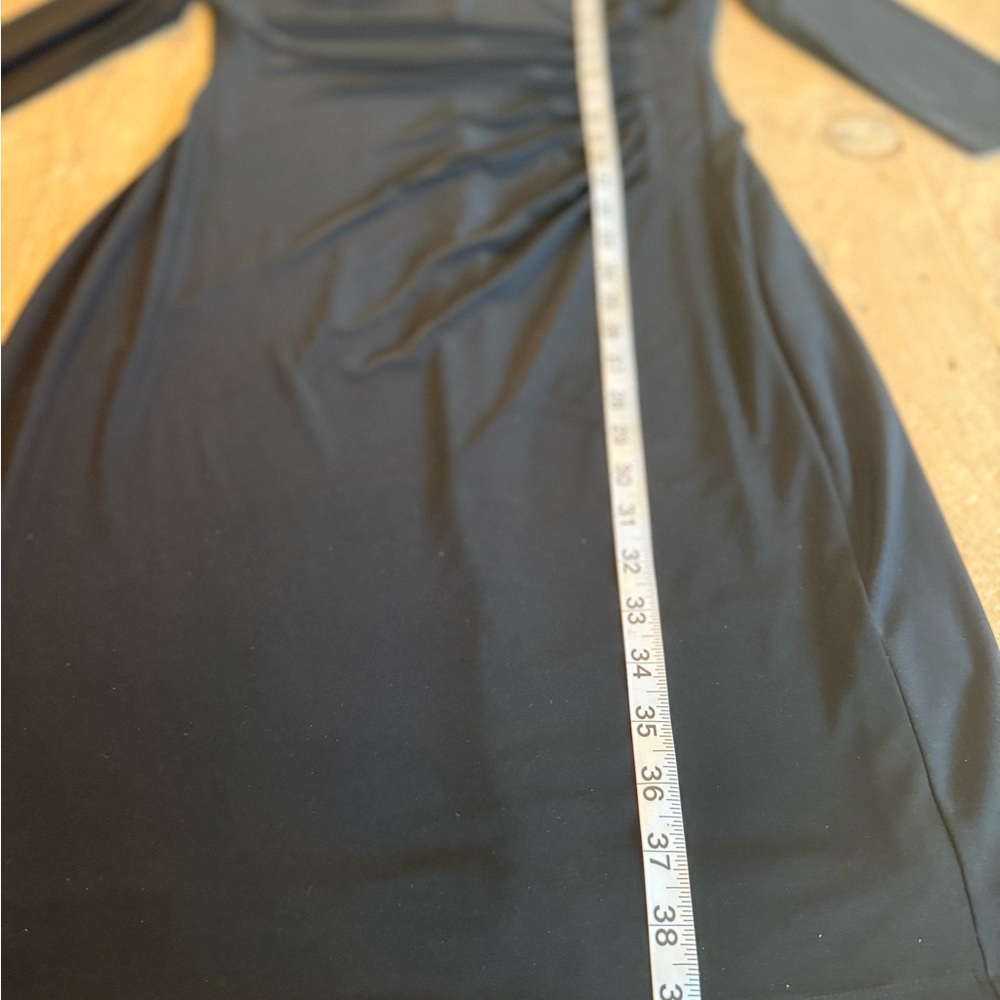 Ralph Lauren Black Embellished Crewneck Sheath Dress 8 - Picture 5 of 13